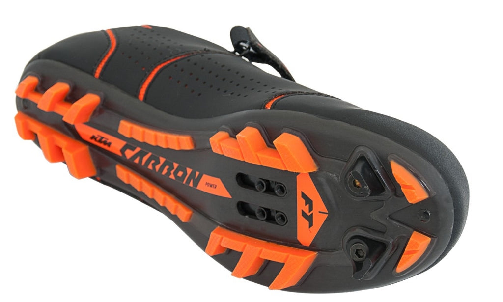KTM Factory Team Carbon 3D MTB SPD shoe black/orange SIZE 42