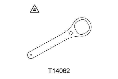 Seal carrier spanner 55mm