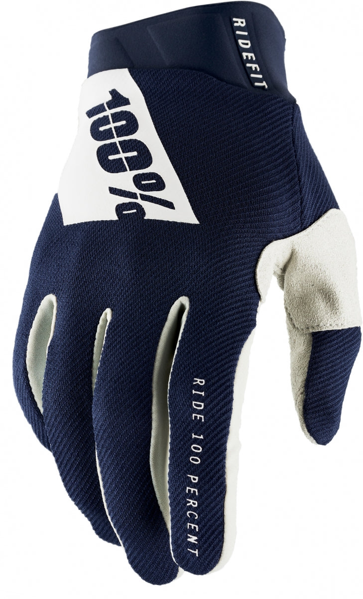 RIDEFIT GLOVES NAVY/WHITE