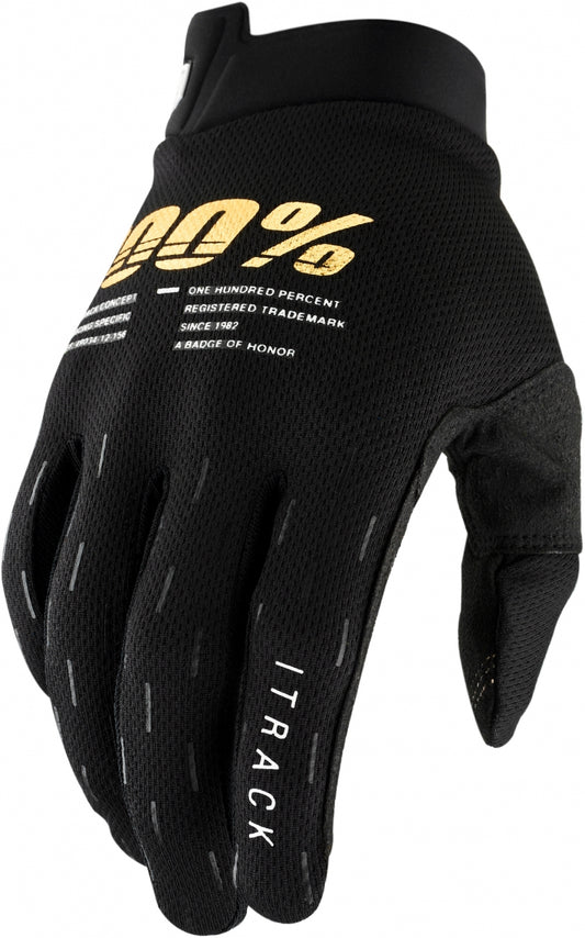 ITRACK YOUTH GLOVES BLACK