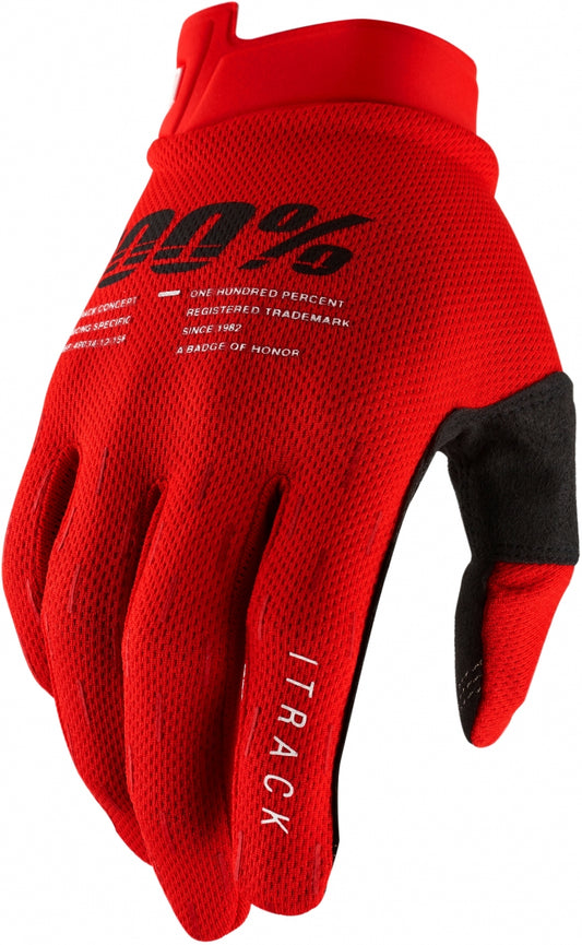 ITRACK GLOVES RED