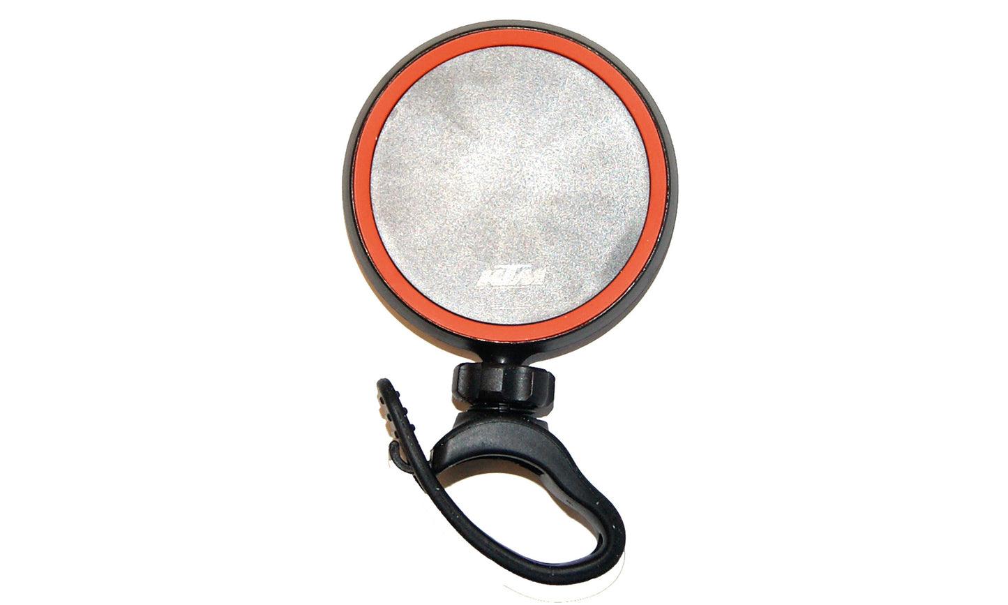 KTM Bike mirror Safety 360° rubber ring clamp black / orange