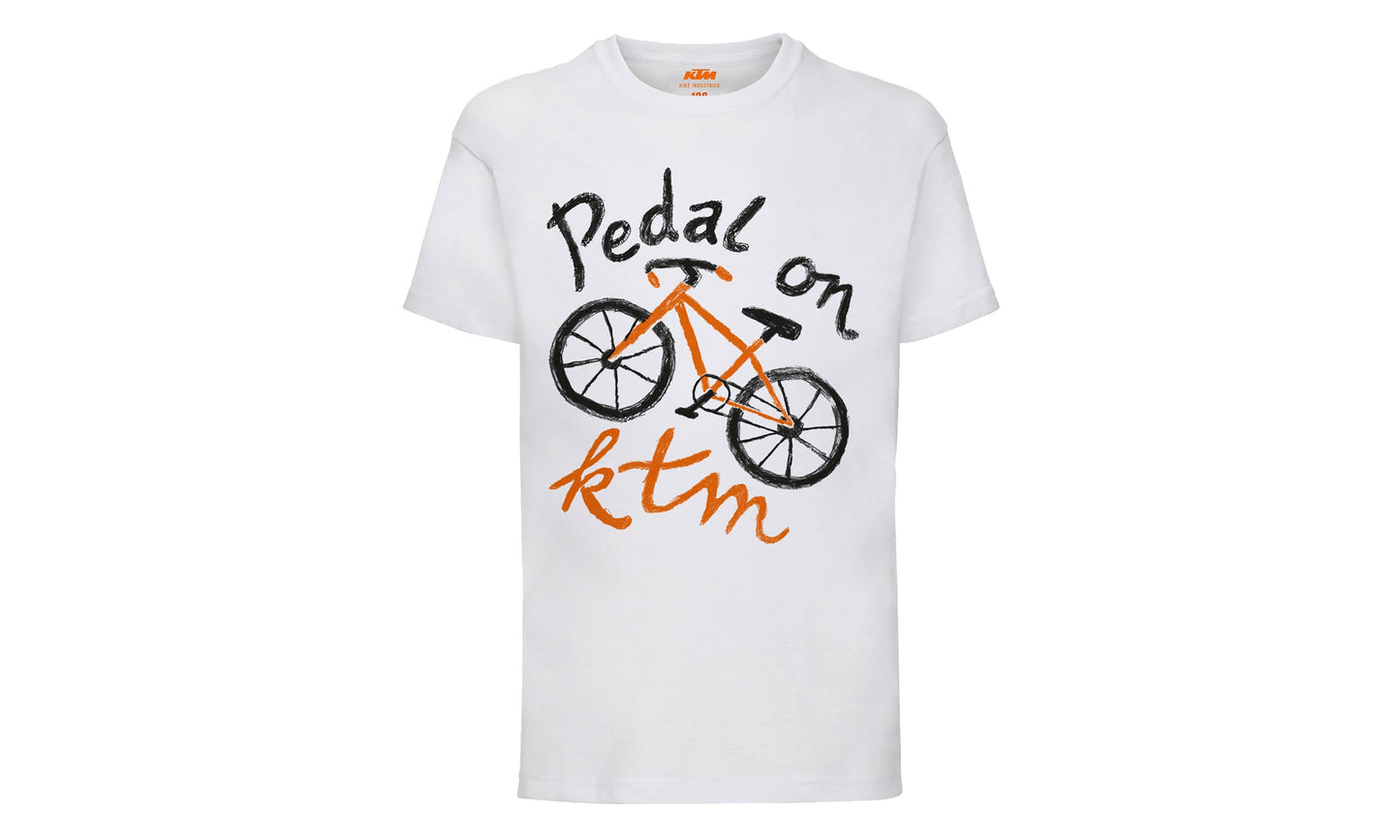 Factory Wild T-Shirt Wild Pedal on white