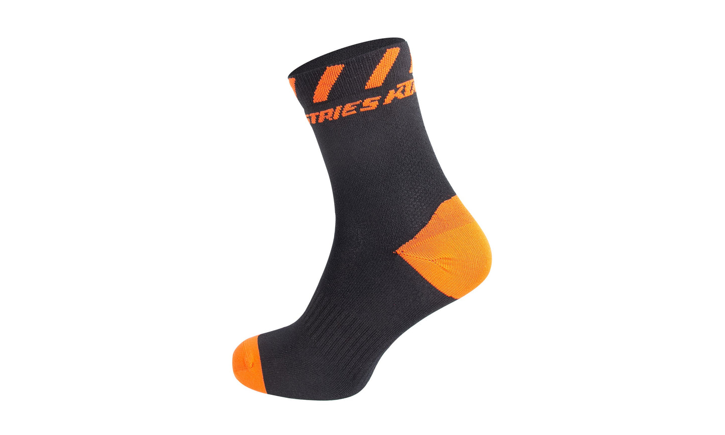 Factory Line Socks black/orange