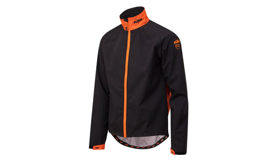 Factory Team Hardshell Wind and Rain Race Jacket black/orange