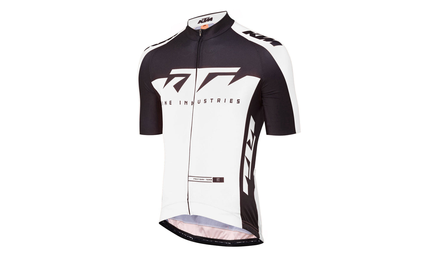 Factory Team Jersey shortsleeve black/white