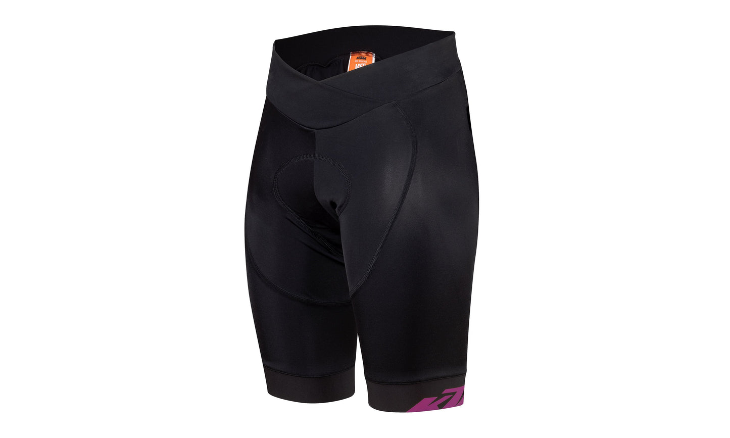 Lady Line Shorts w/o braces black/purple