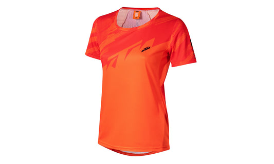 Lady Character Shirt shortsleeve orange/red