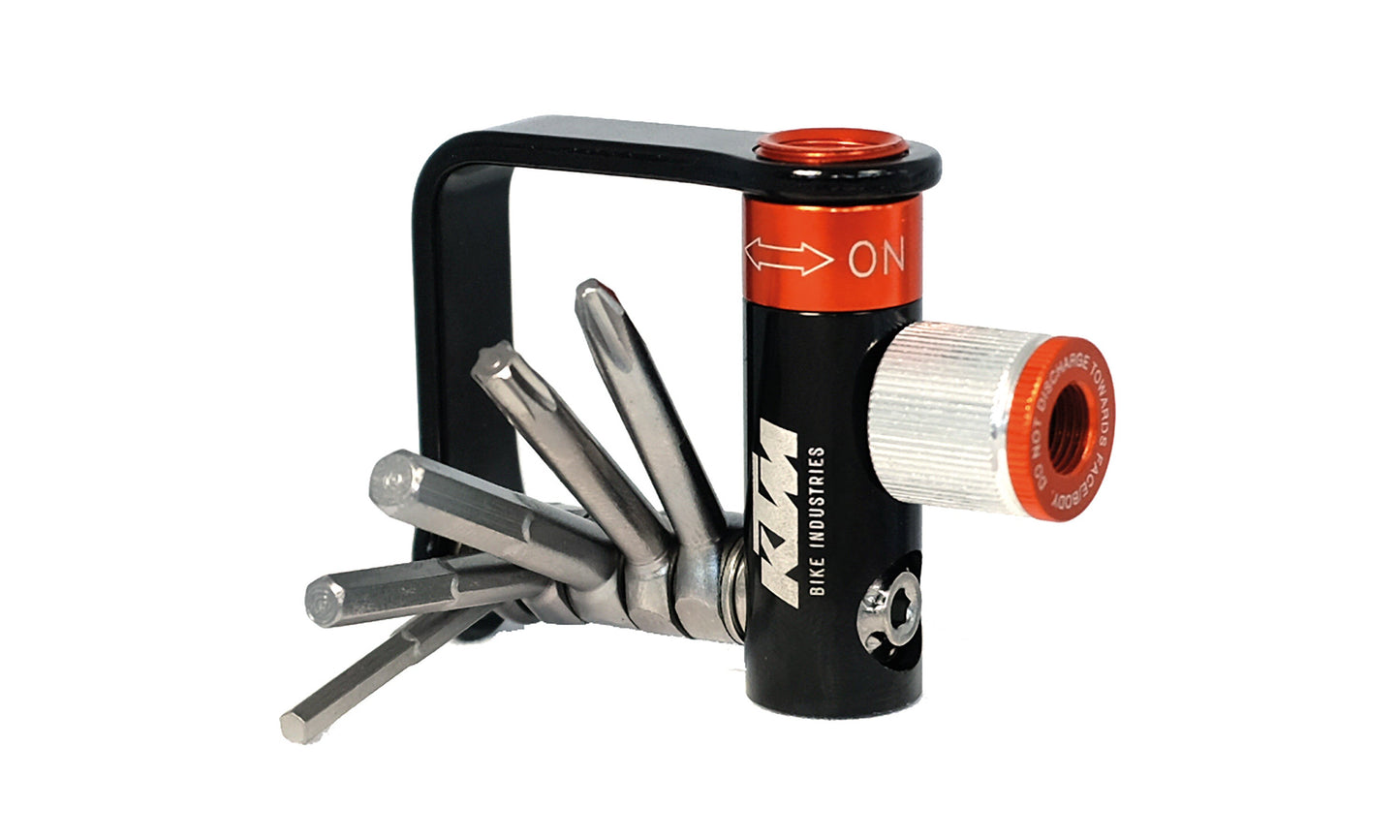 KTM Multitool Team 5 & CO2 Inflator black