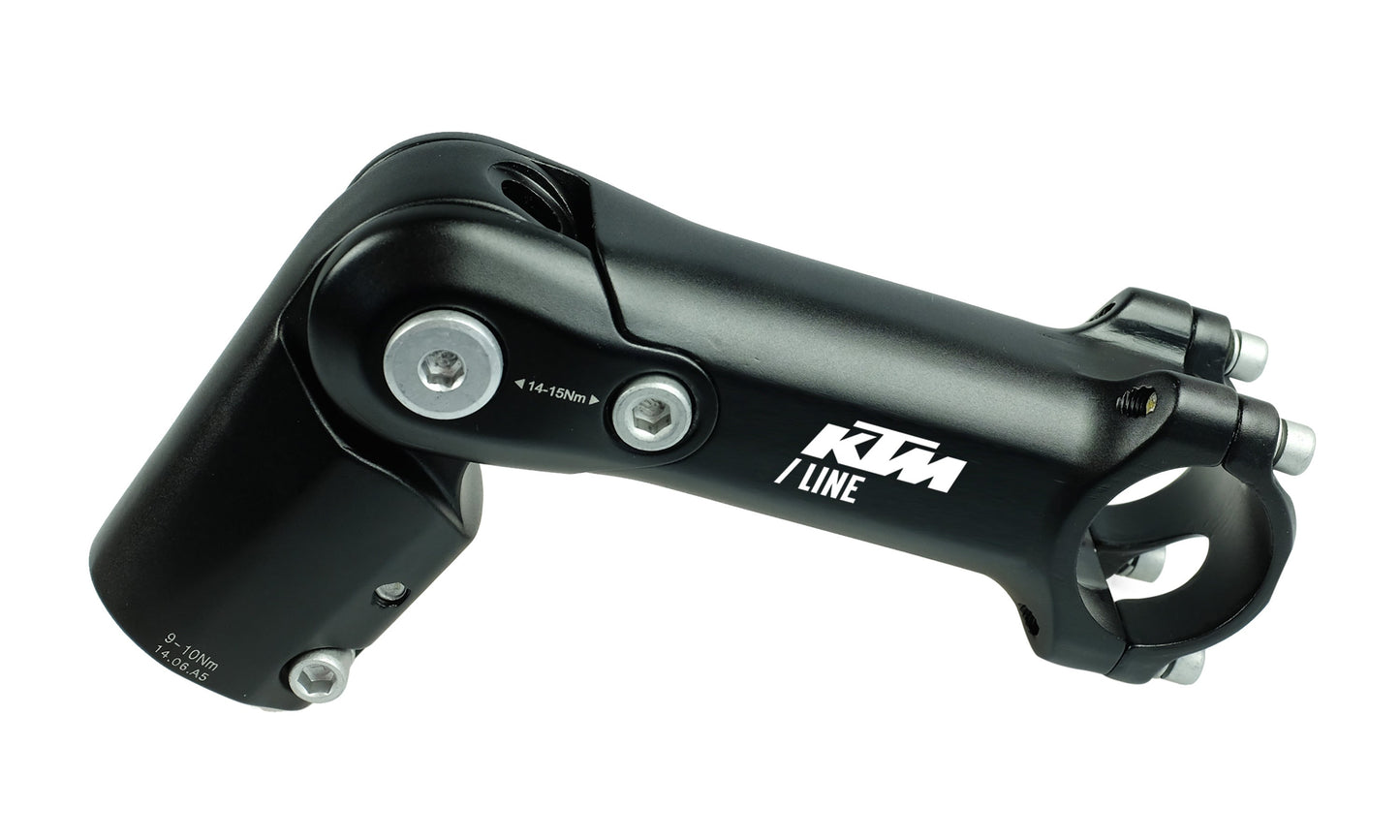 KTM Line Stem Up+ adjustable 31.8 / 90-110 mm black 90mm