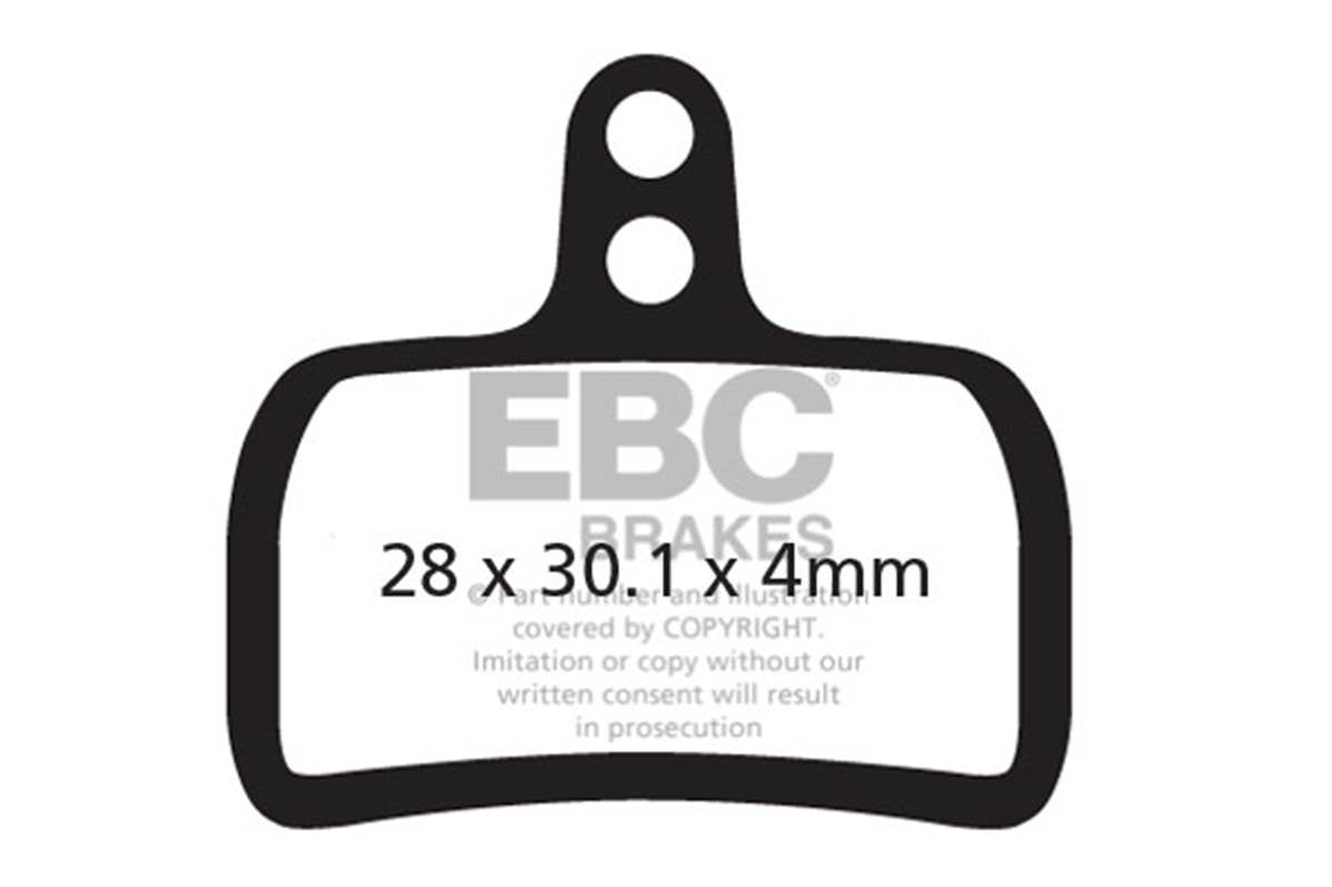 Ebc - Brake Pad Hope Mono Mini Organic