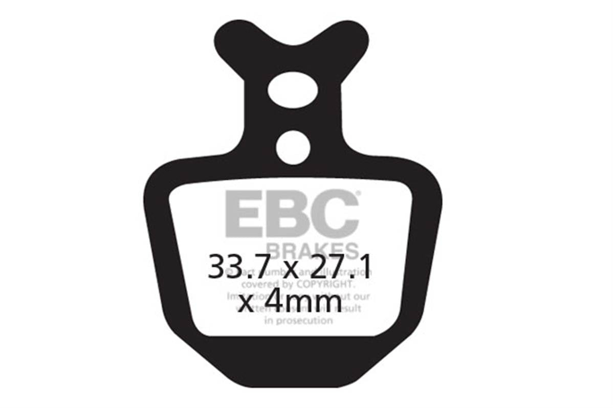 Ebc - Brake Pad Formula Oro Organic (Dh)