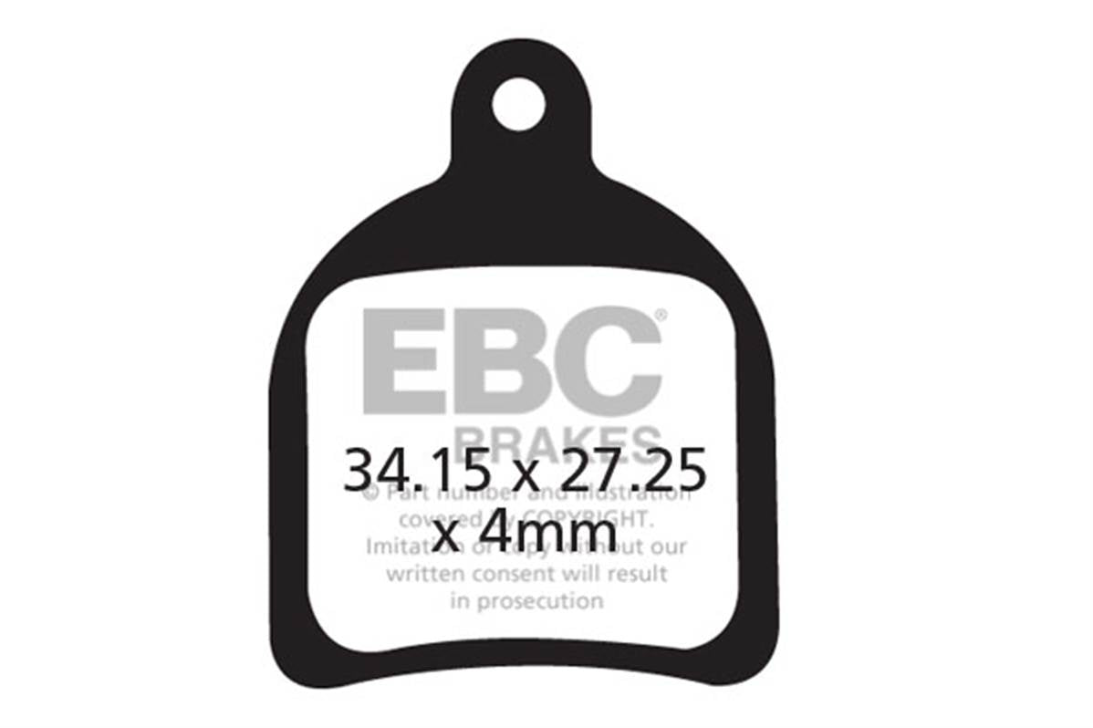 Ebc - Brake Pad Hope Trails Organic