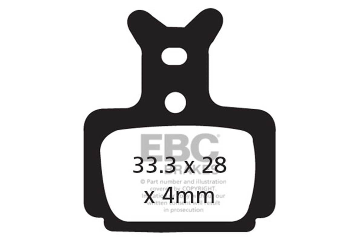 Ebc - Brake Pad Formula The One/Mega/ R 1 Organic (Dh)