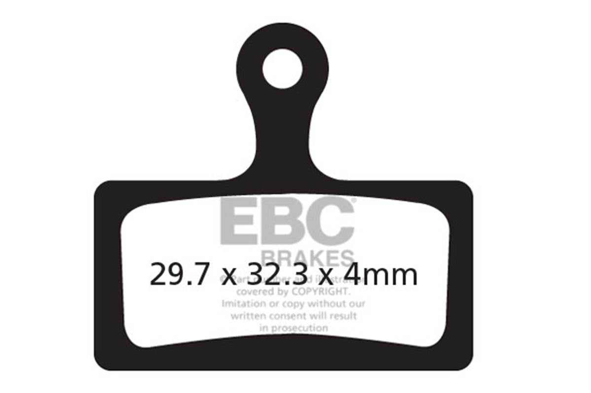 Ebc - Brake Pad Shimano Xtr 2011 (M985) Organic (Dh)