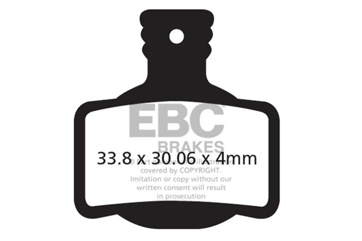 Ebc - Brake Pad Magura Mt Series 2/4/6/8/ 2012 Organic (Dh)