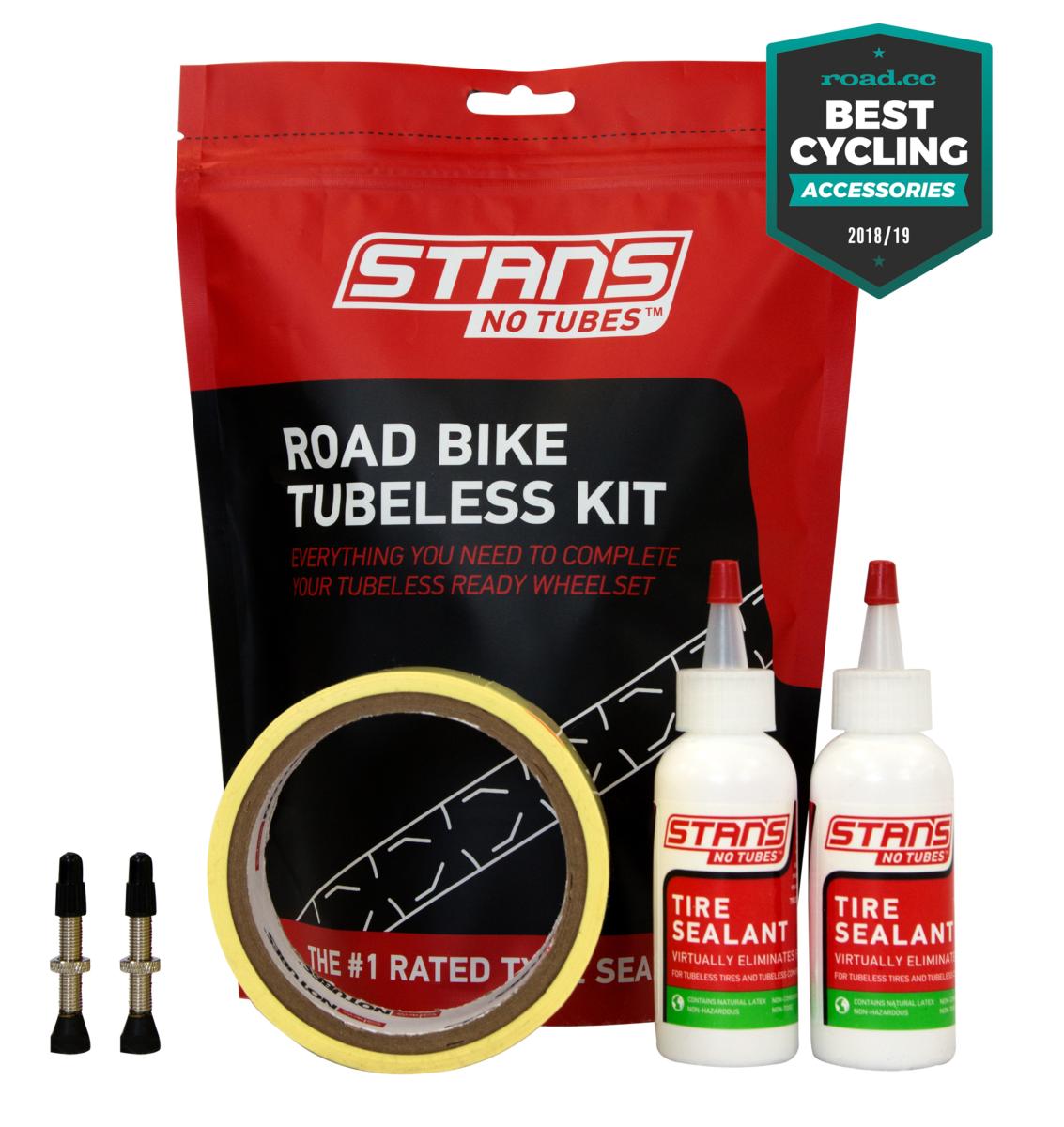 Stan's NoTubes - Tubeless Kit, Road, 25mm Tape, 55mm Valve