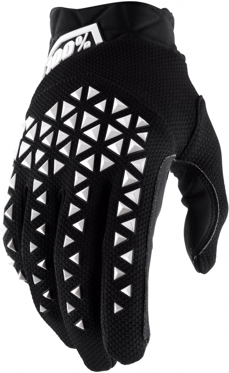 AIRMATIC CE GLOVES BLACK/WHITE