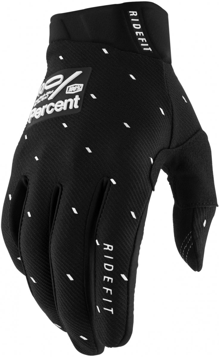 RIDEFIT GLOVES SLASHER BLACK