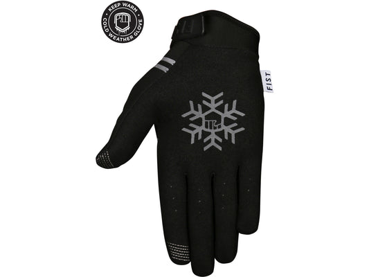 Winter glove frosty finger reflector