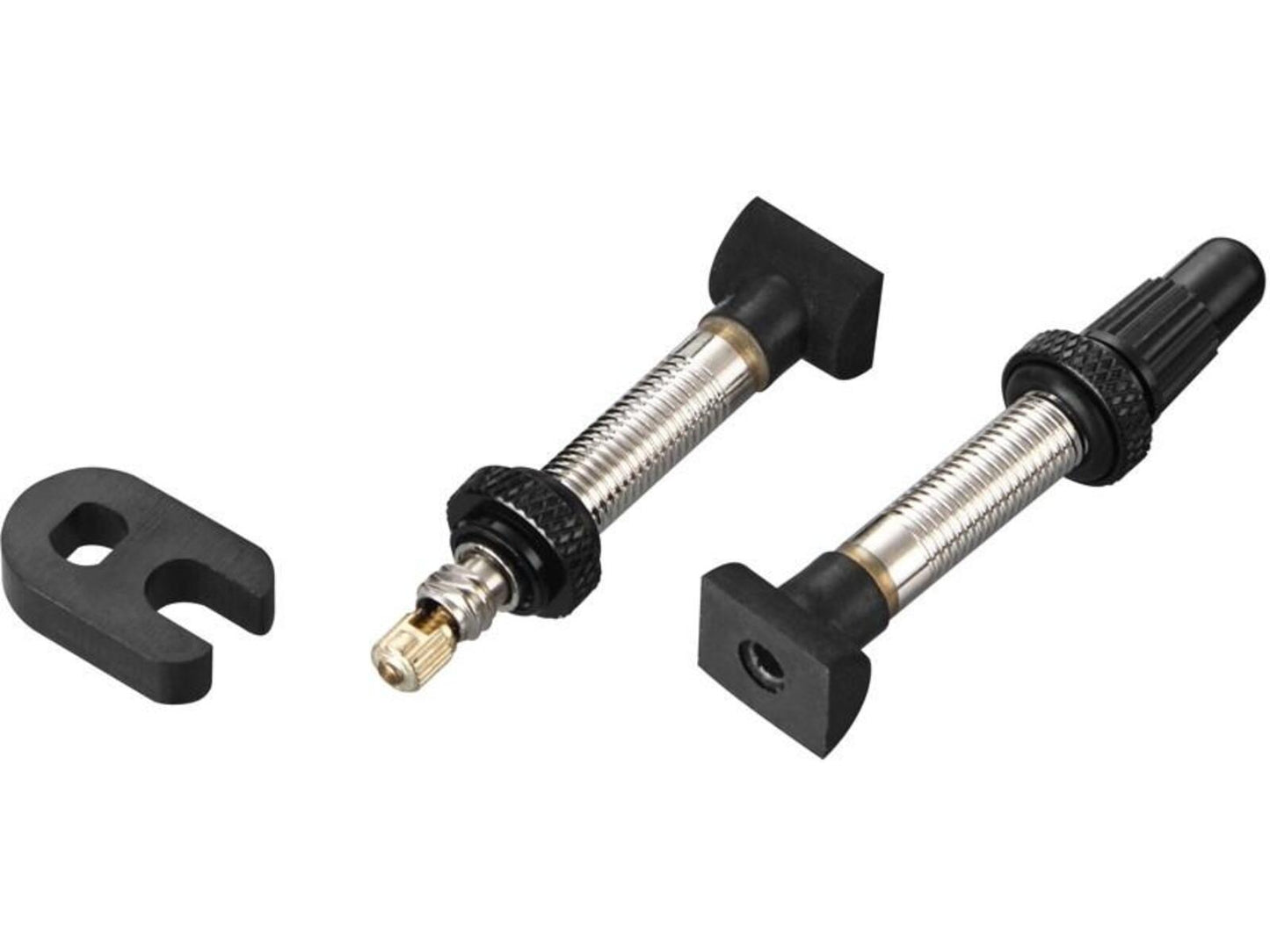 Tubeless Universal Valve, Removable Valve Core (includes 1 tubeless valve & 1 valve core wrench) -