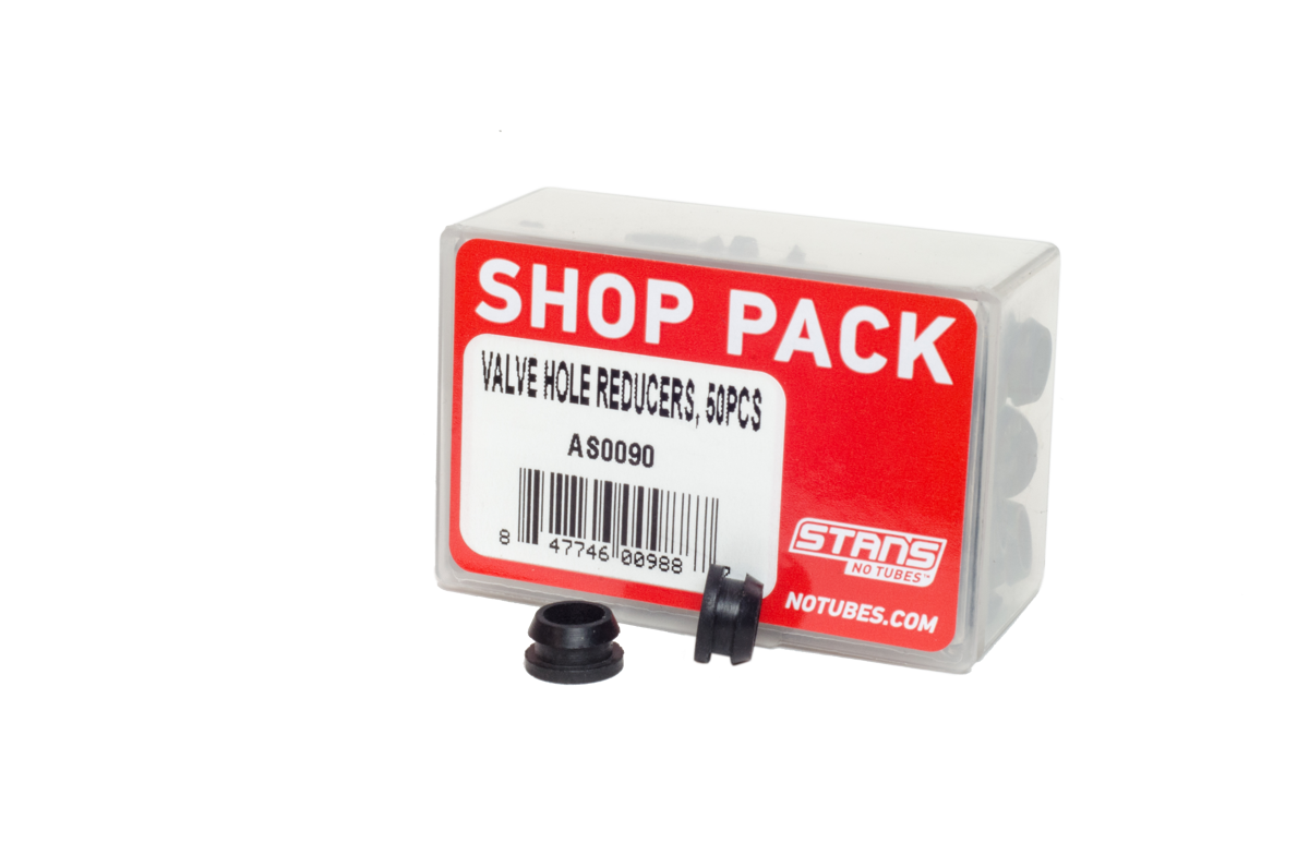 Stan's NoTubes - Valve Hole Reducers, Shop Pack, 50pcs