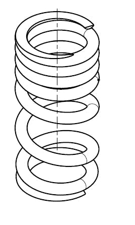 Mainspring (59) 85-170-170 damper