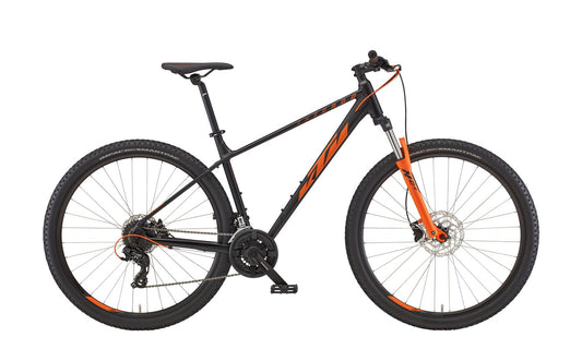 KTM Chicago 272 Black matt Orange size S/38