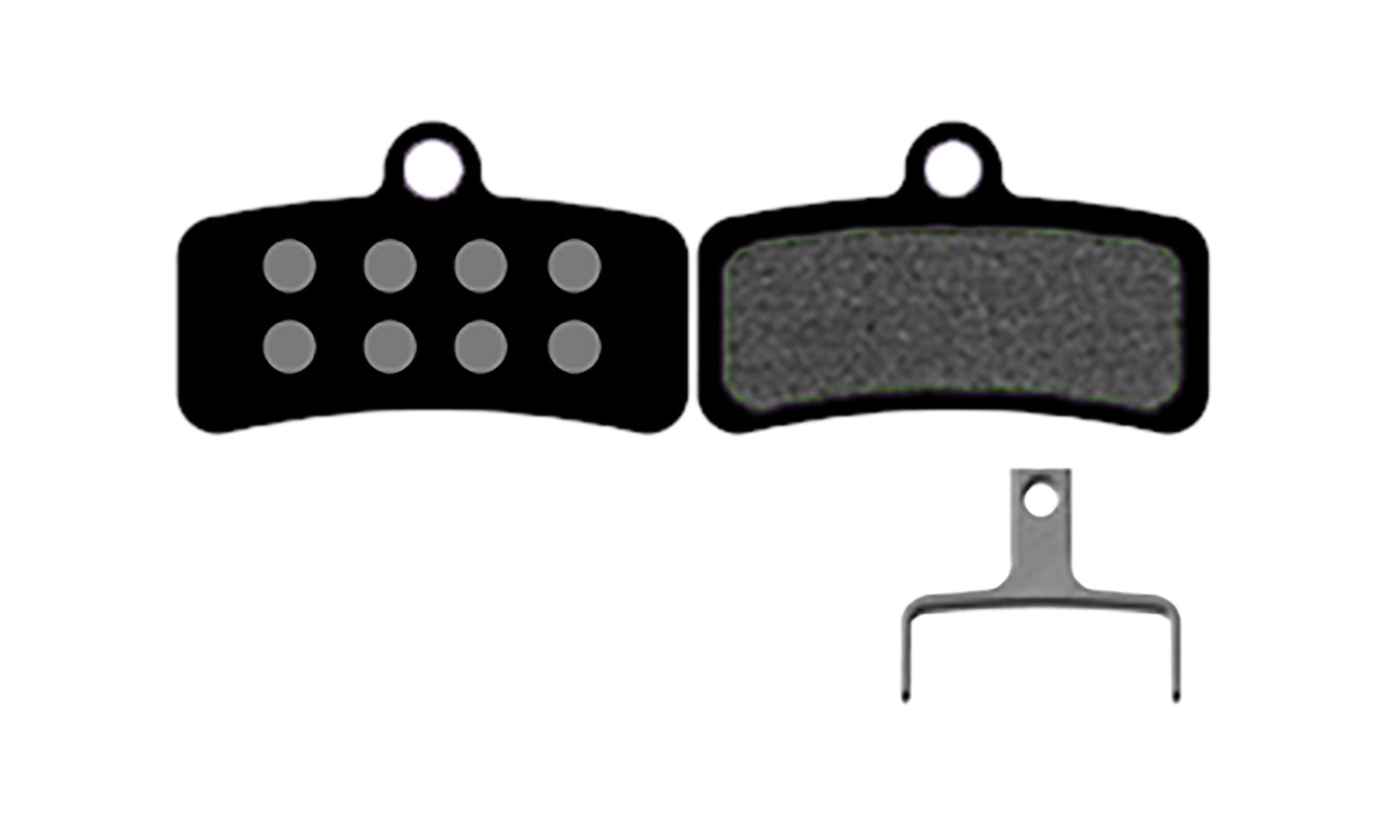 KTM Disc Pads organic standard Shimano & Tektro 4 Piston 1pair black