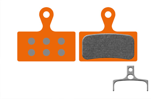 KTM Disc Brake Pads Shimano Deore orange