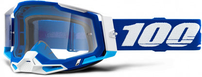 RACECRAFT 2 BLUE CLEAR LENS
