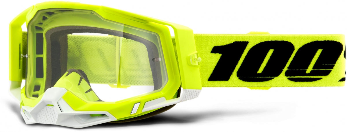 RACECRAFT 2 YELLOW CLEAR LENS