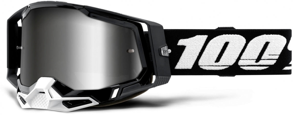 RACECRAFT 2 BLACK MIRROR SILVER LENS