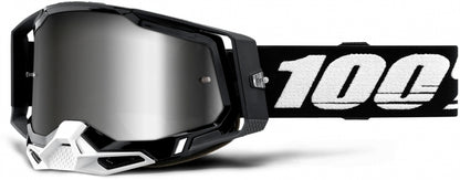 RACECRAFT 2 BLACK MIRROR SILVER LENS