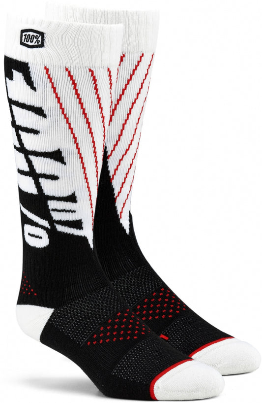 TORQUE COMF. MOTO SOCKS BLACK/WHITE