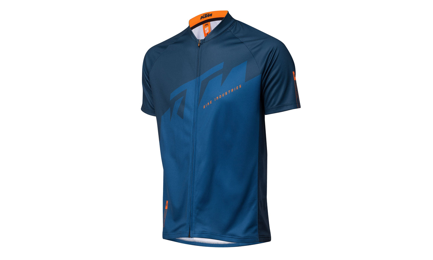 Factory Character Shirt shortsleeve blue/dark blue