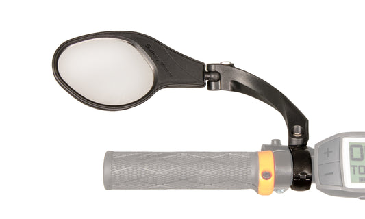 KTM Bike mirror L bar outside clamp black