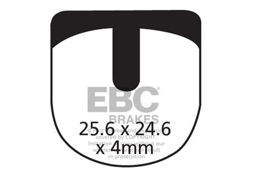 Ebc - Brake Pad Quad (Taiwan) Organic