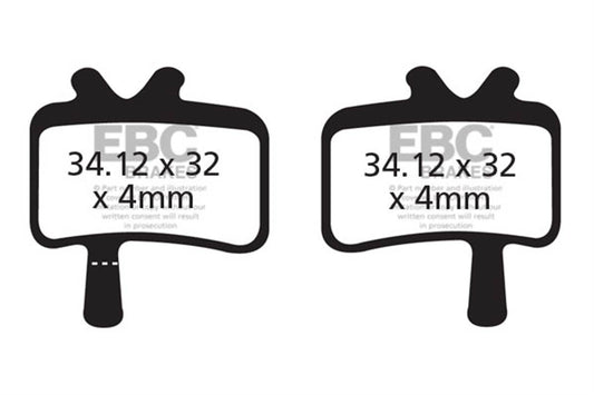 Ebc - Brake Pad Avid Juicy Hydr. Organic