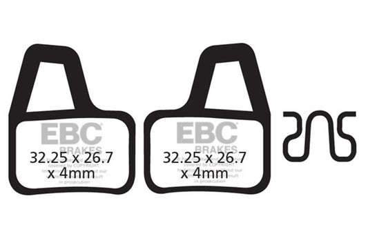 Ebc - Brake Pad Hayes El Camino Metalic