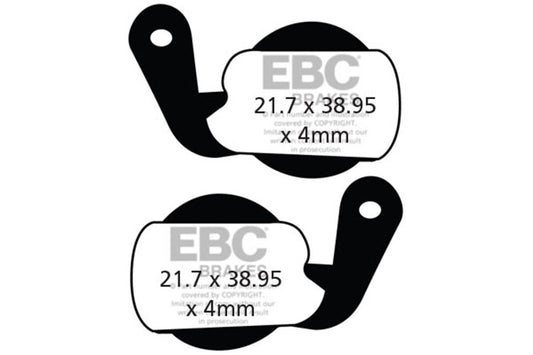 Ebc - Brake Pad Magura Marta Sl 2008 Organic
