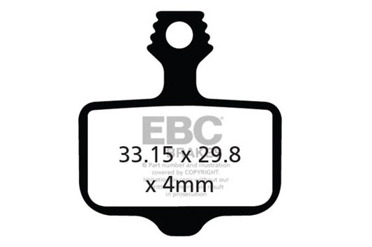 Ebc - Brake Pad Avid Elixir, Sram Level Organic