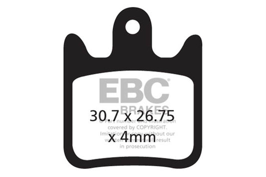 Ebc - Brake Pad Hope Tech 2 Organic (Dh)