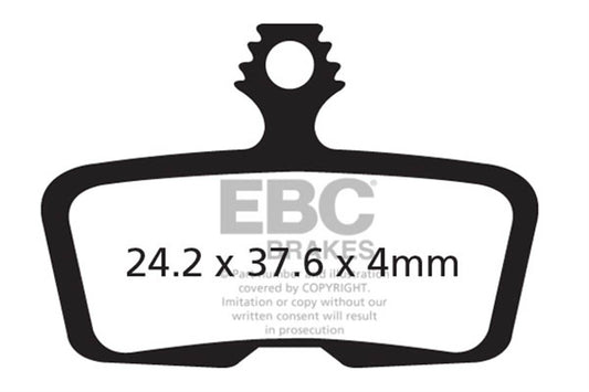 Ebc - Brake Pad Avid Code 2011-2012 Organic