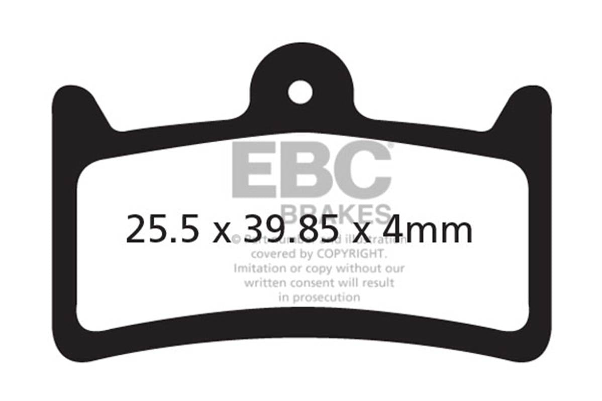 Ebc - Brake Pad Hope Evo V4 Downhill Organic (Dh)