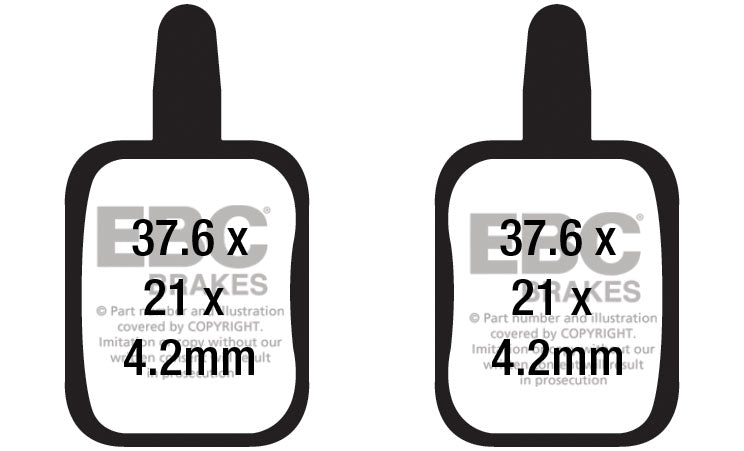 Ebc - Brake Pad Assess/E Solex 2014