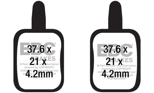 Ebc - Brake Pad Assess/E Solex 2014