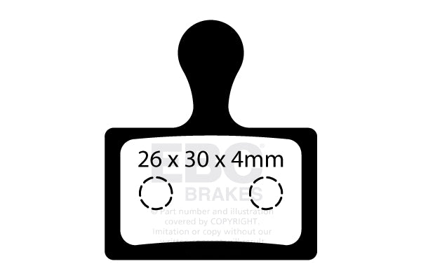 Ebc - Brake Pads Shimano Ultegra Br-M7110