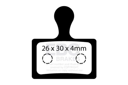 Ebc - Brake Pads Shimano Ultegra Br-M7110
