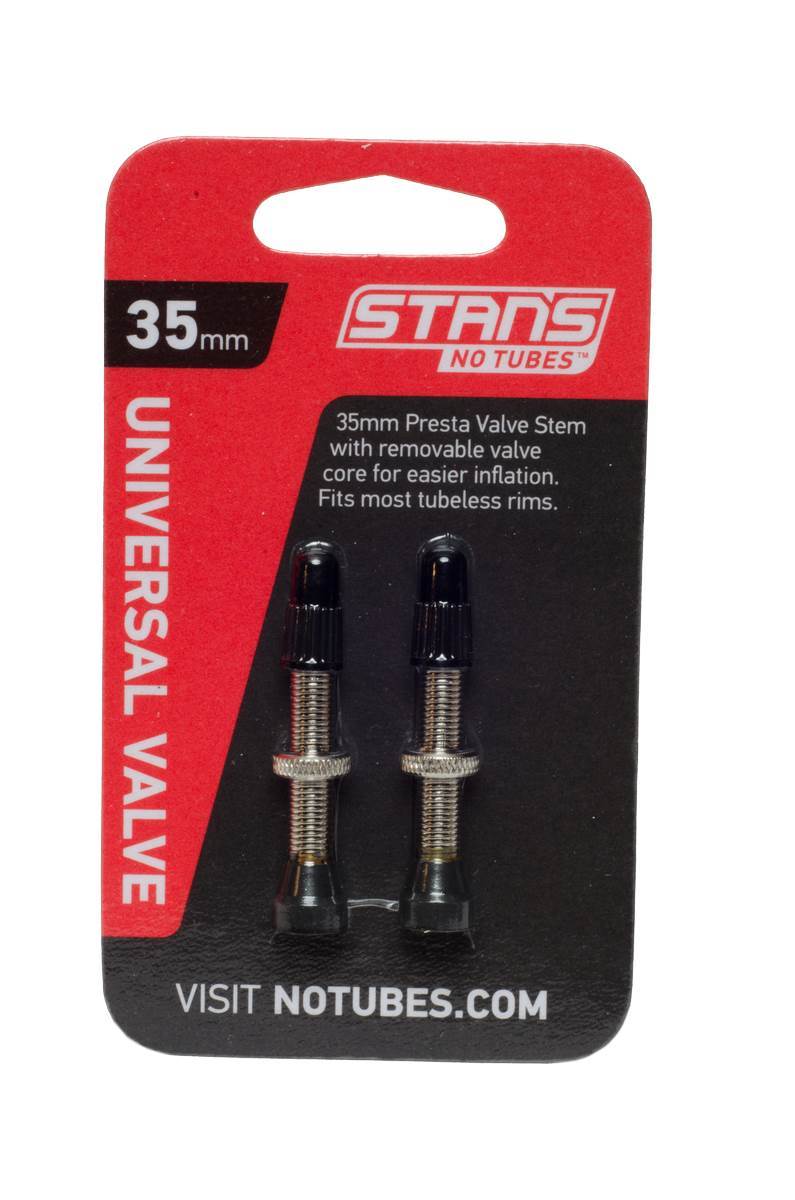 Stan's NoTubes - Paire de valves Presta 35mm MTB